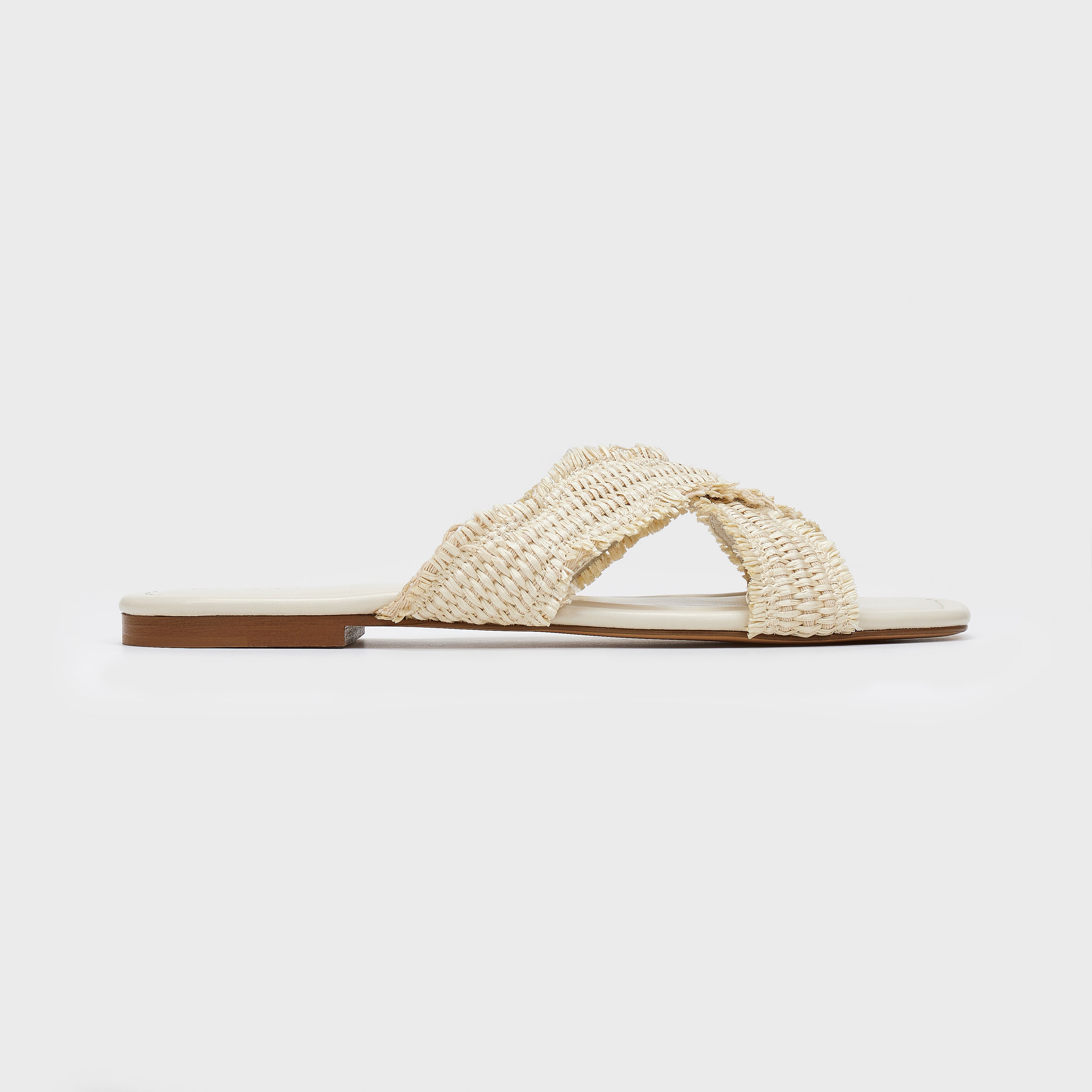 CLEO RAFFIA SANDALS