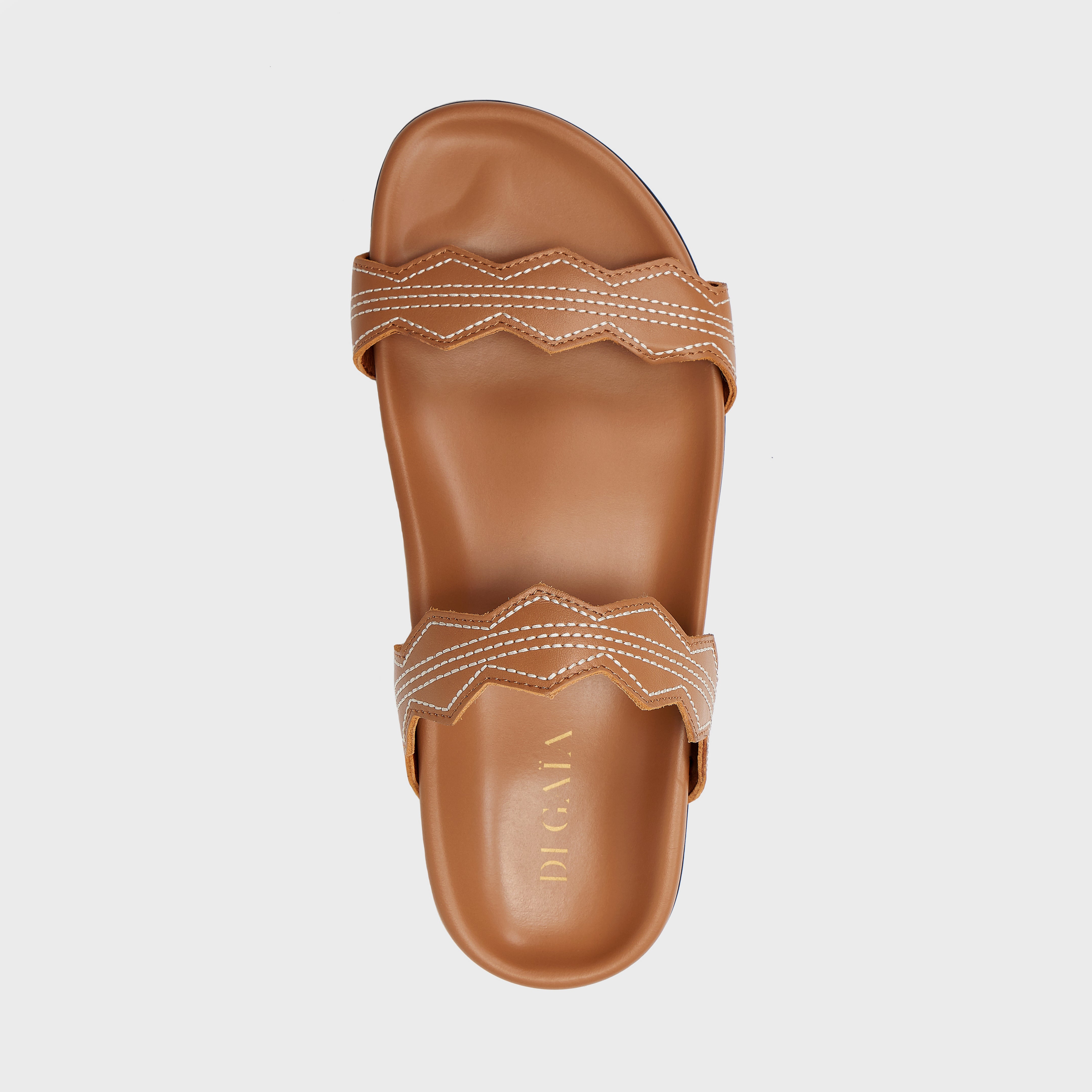 SCALA LEATHER SANDALS