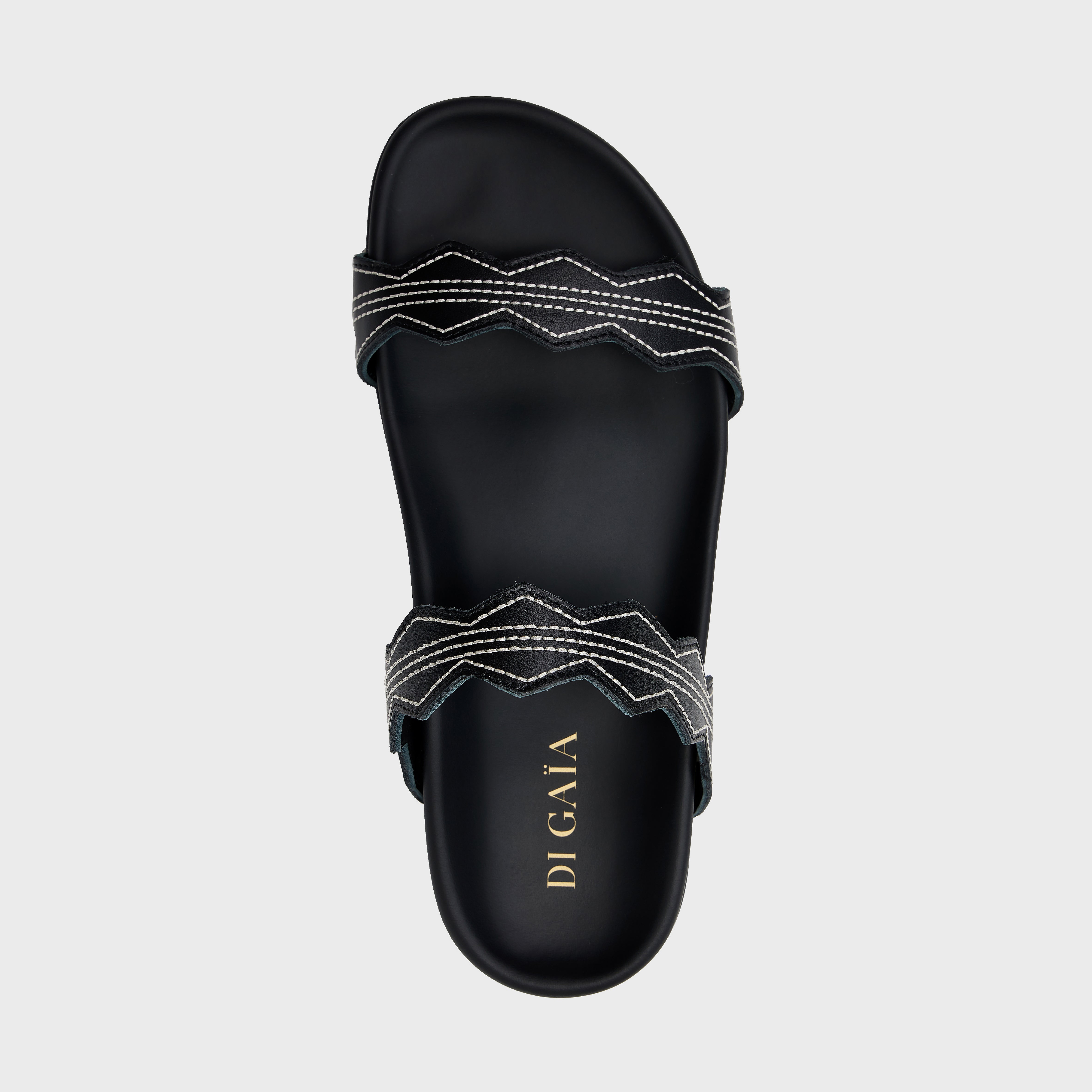 SCALA LEATHER SANDALS