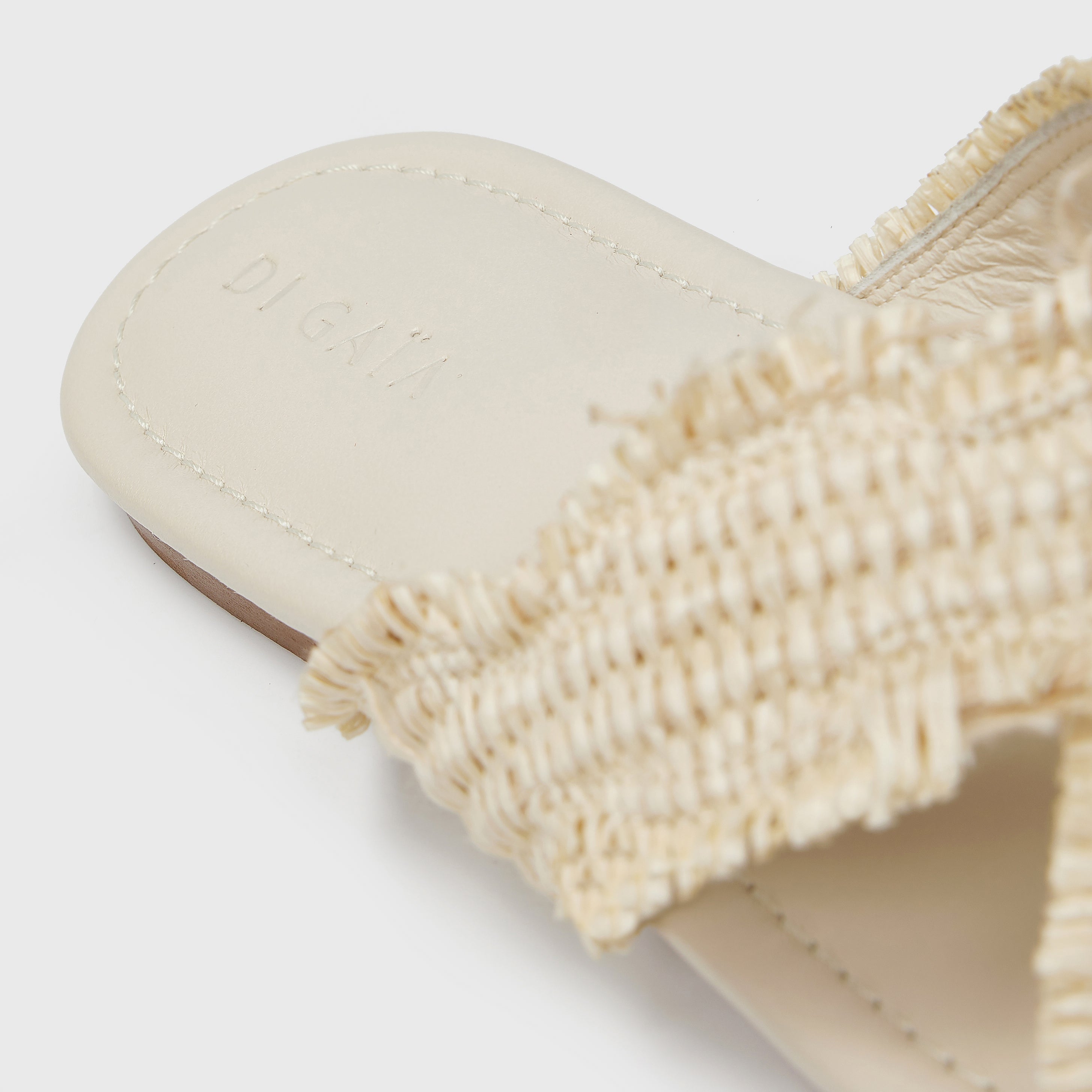 CLEO RAFFIA SANDALS