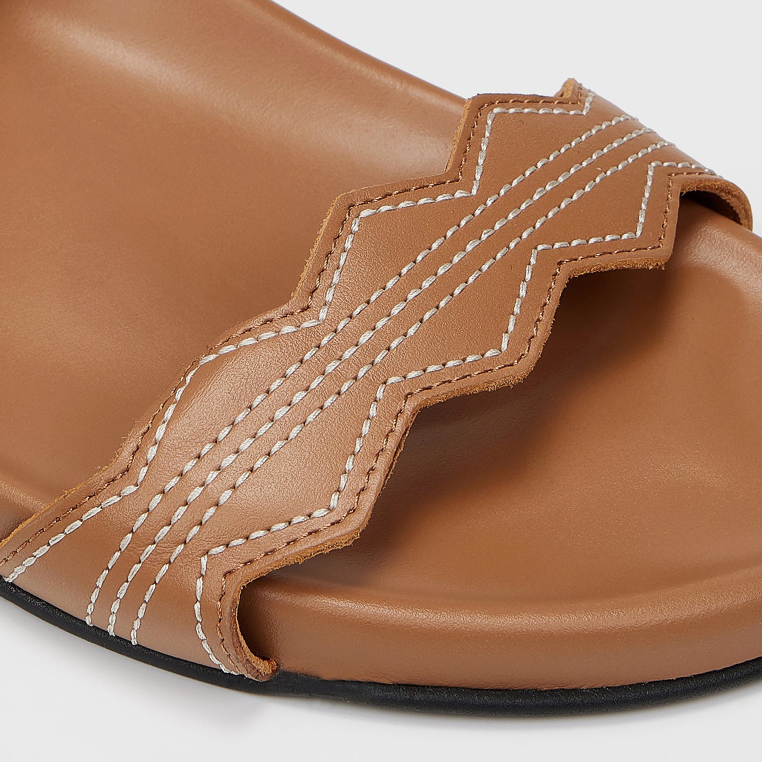 SCALA LEATHER SANDALS