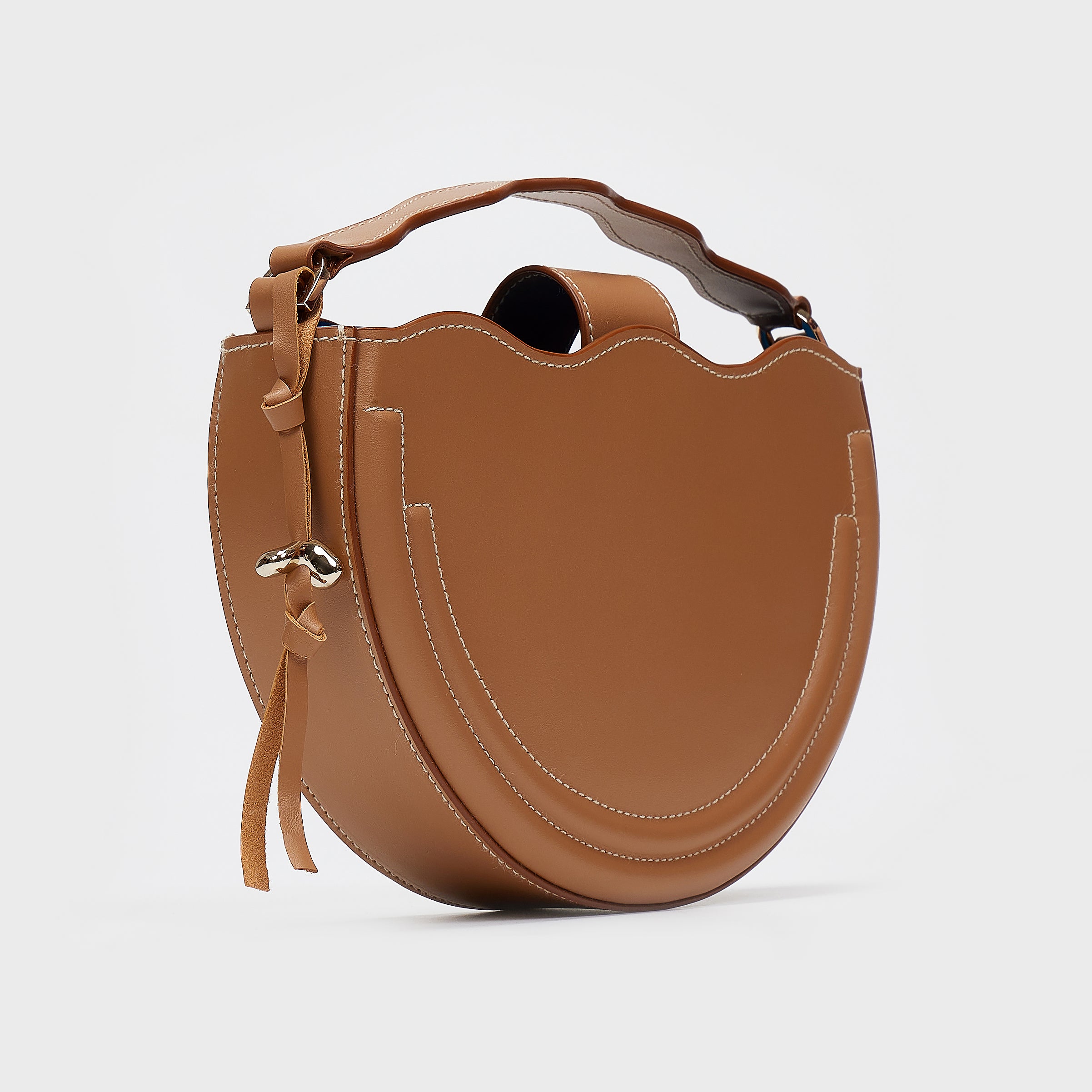 DI GAIA x LOUIZA ROE LEATHER BAG