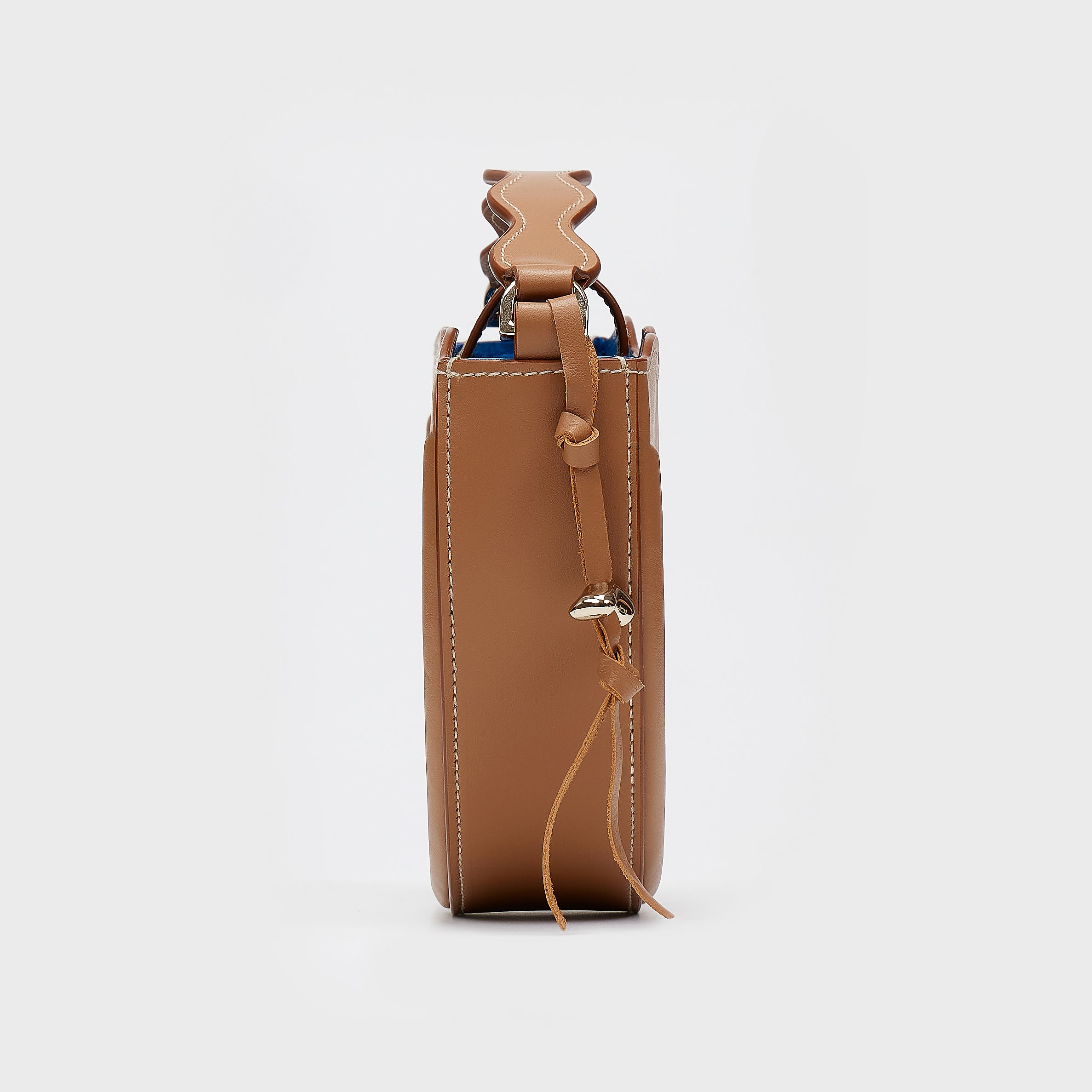 DI GAIA x LOUIZA ROE LEATHER BAG