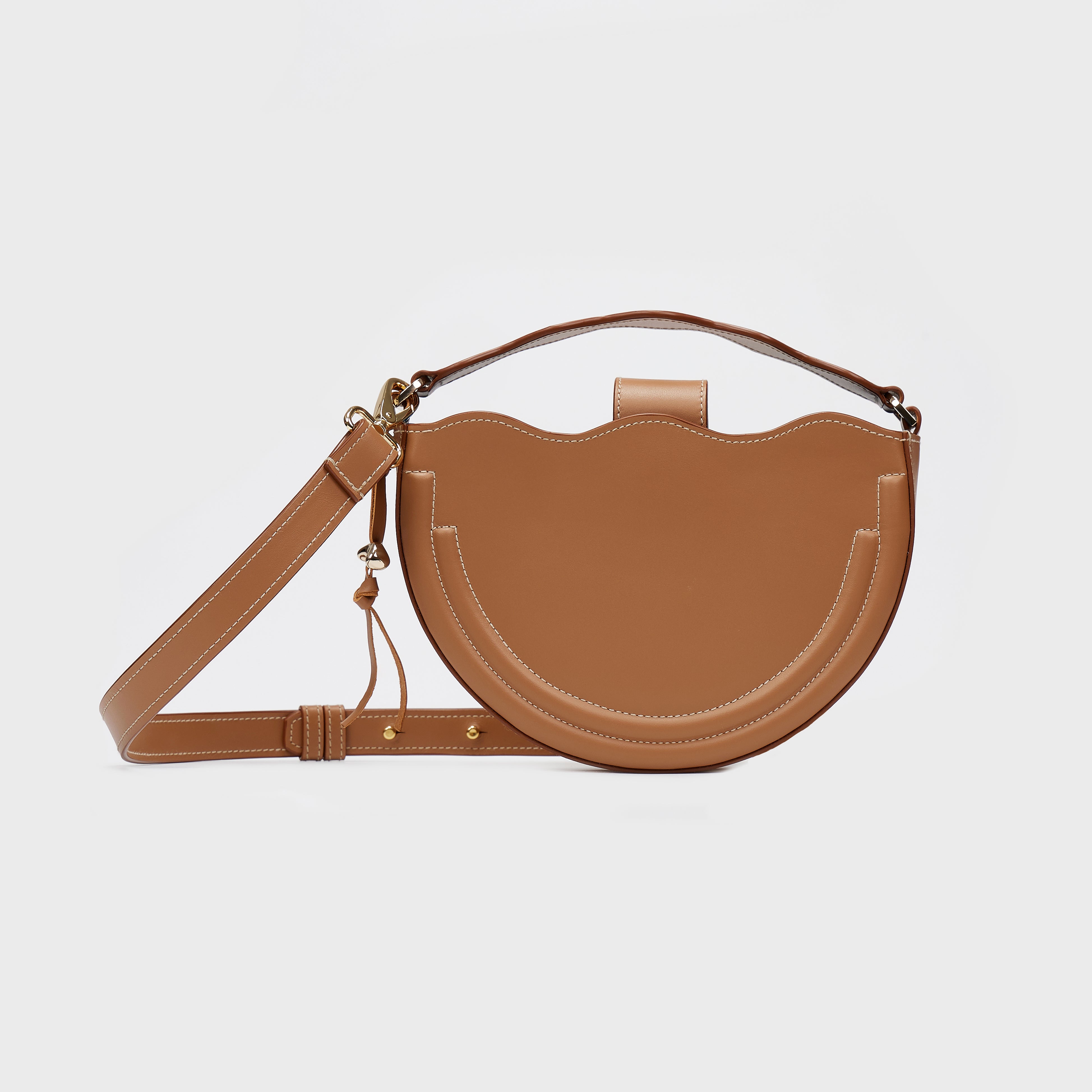 DI GAIA x LOUIZA ROE LEATHER BAG