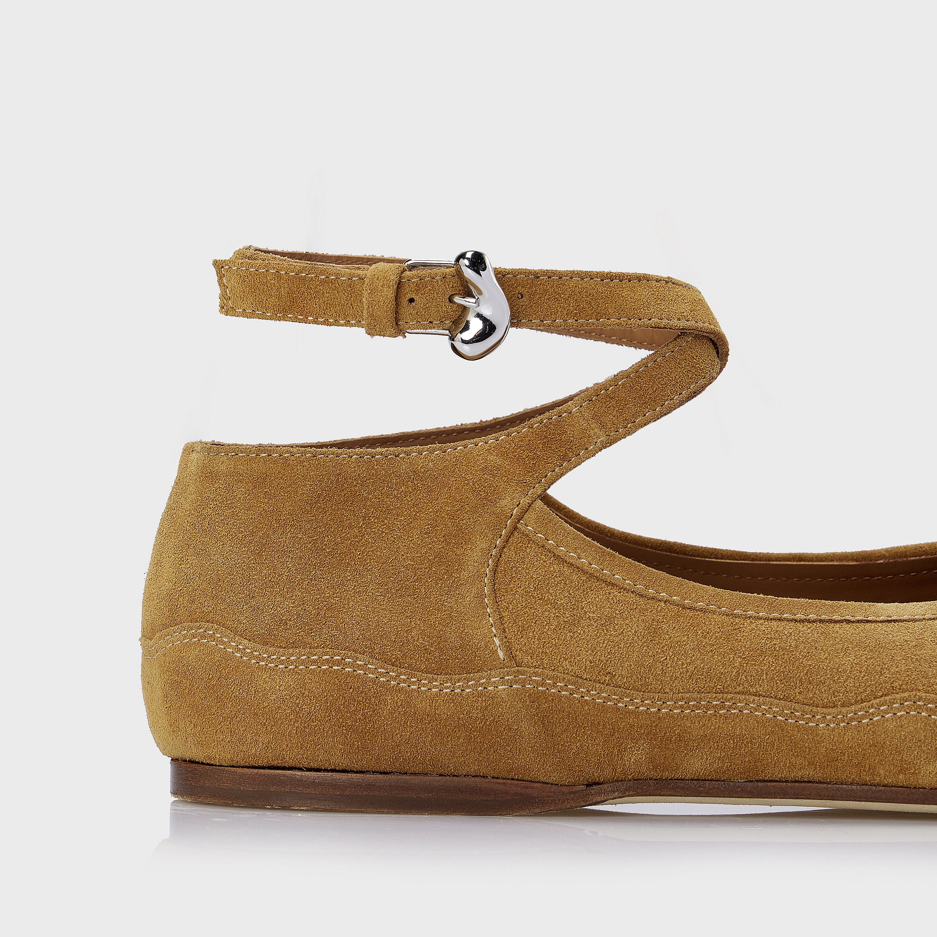 CARLY SUEDE BALLET FLAT