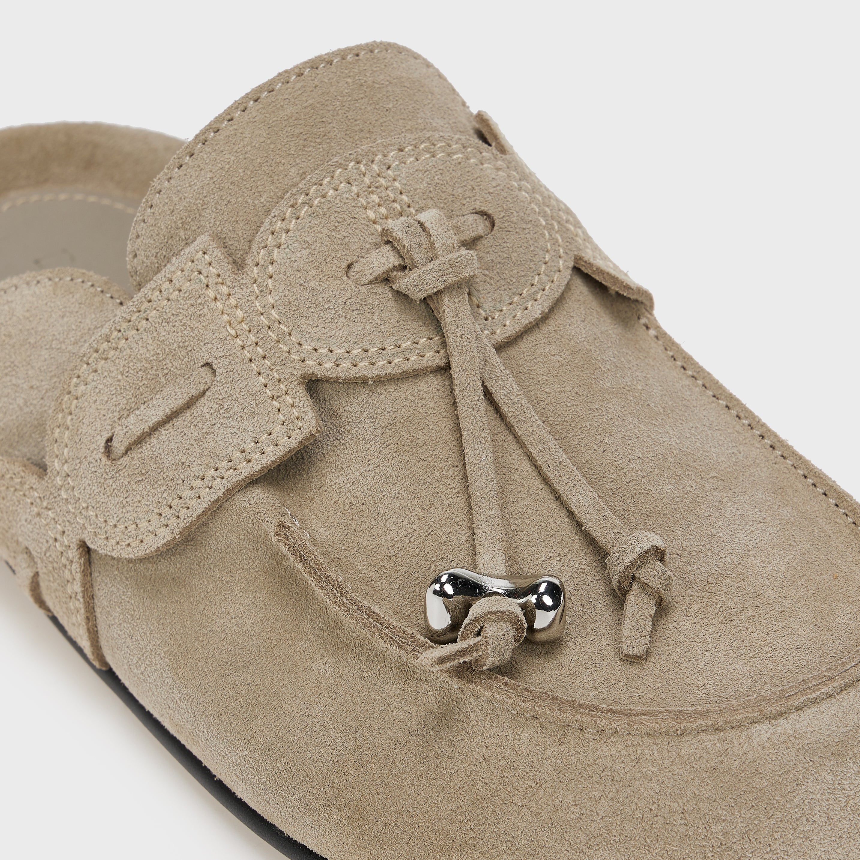 BO SUEDE TASSEL MULES