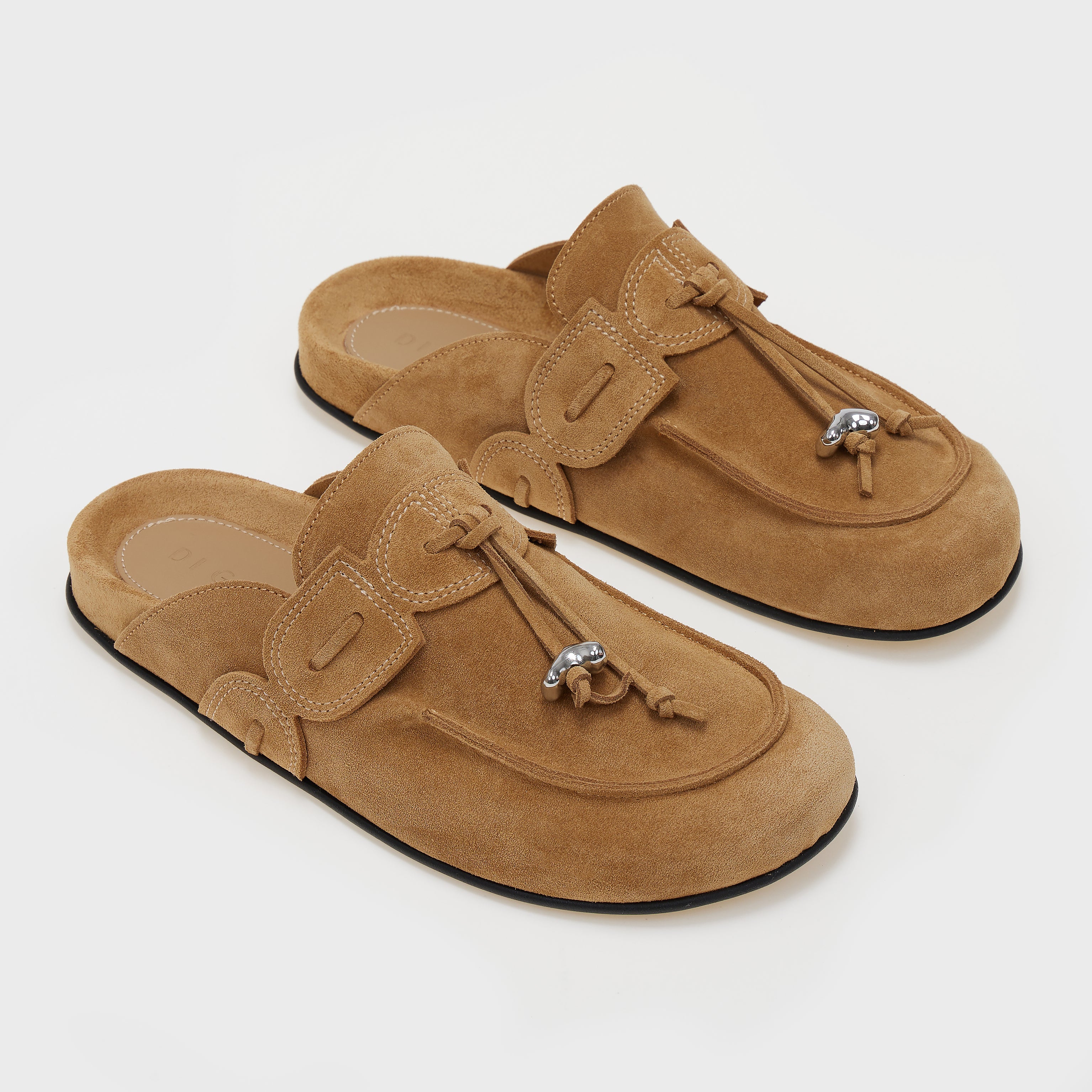 BO SUEDE TASSEL MULES