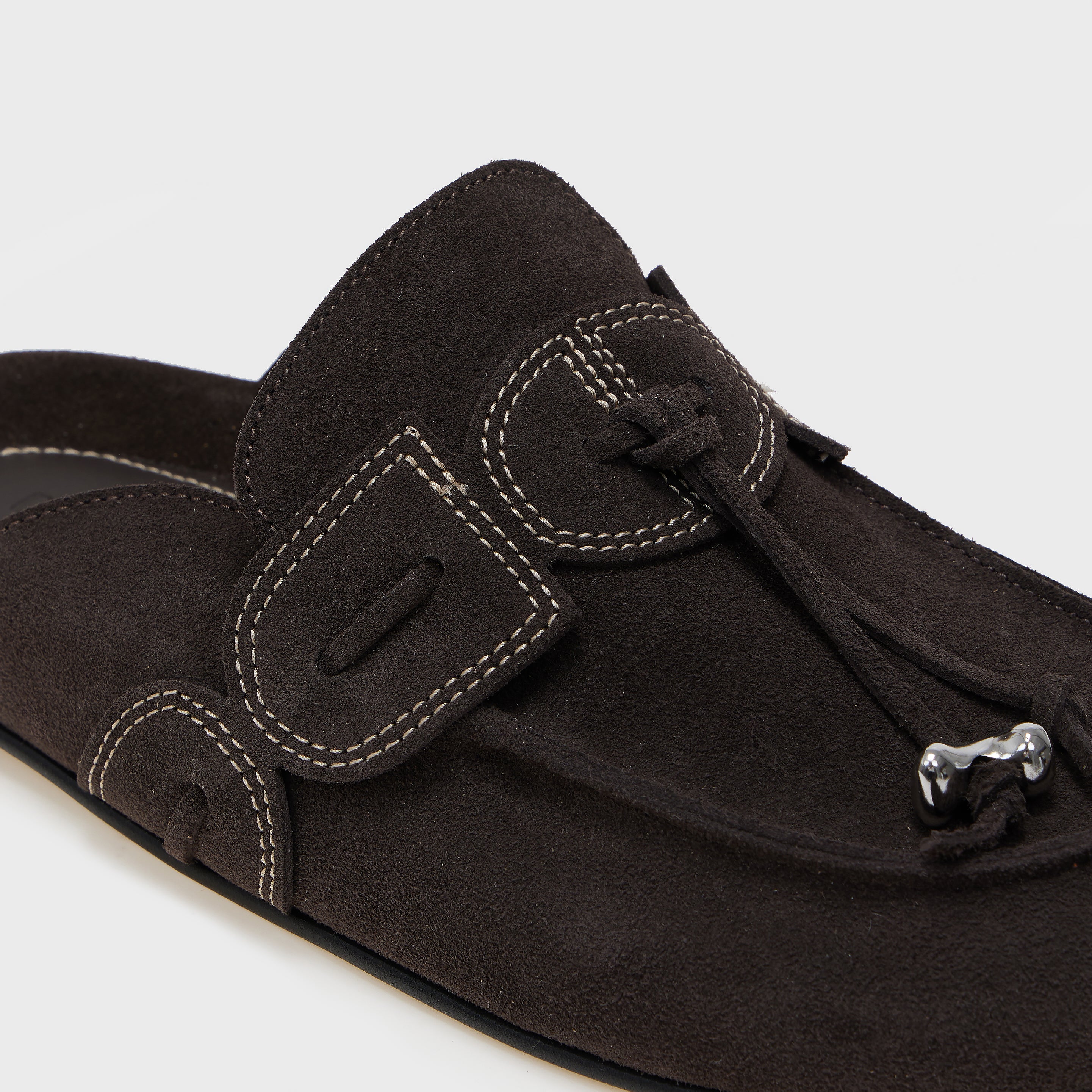 BO SUEDE TASSEL MULES