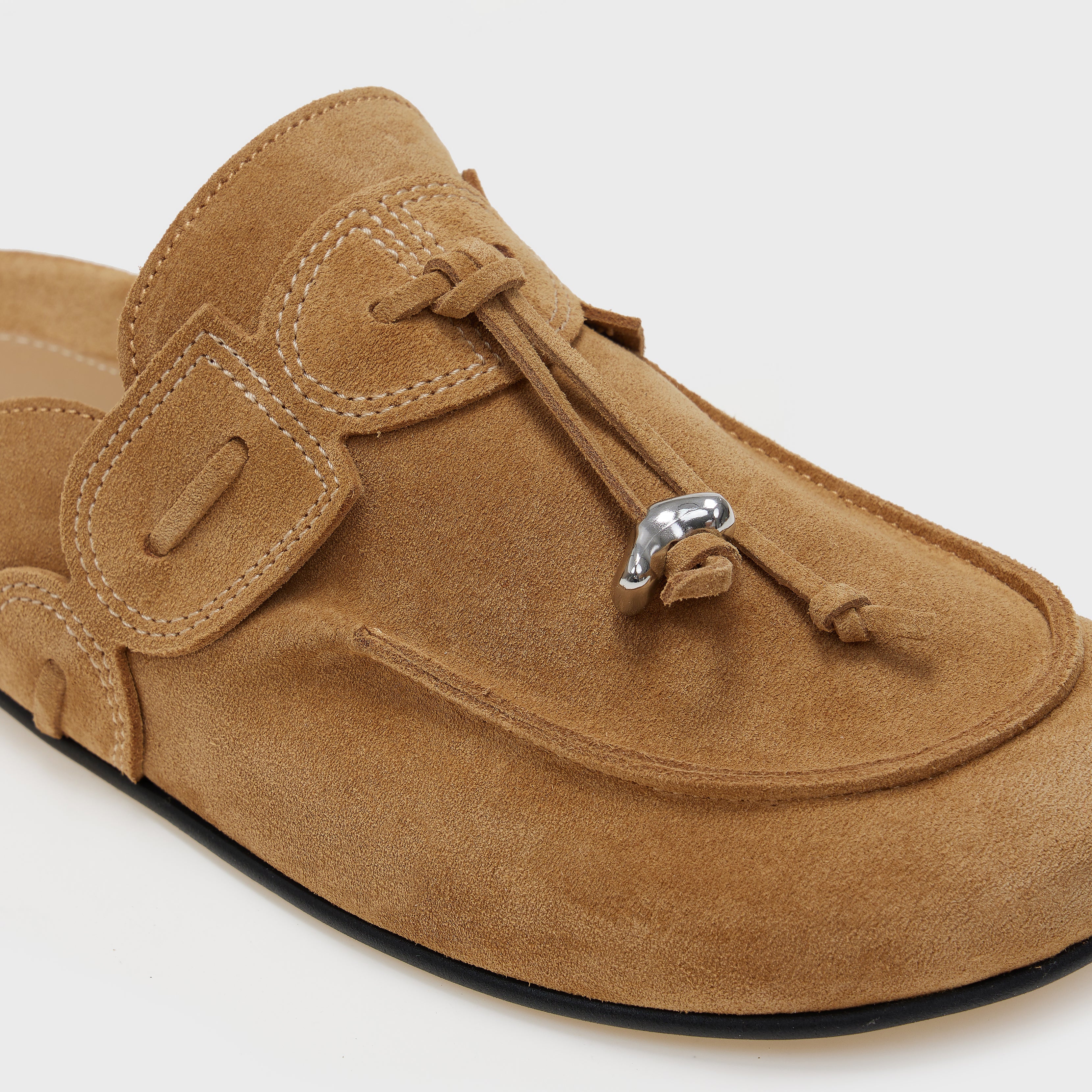 BO SUEDE TASSEL MULES