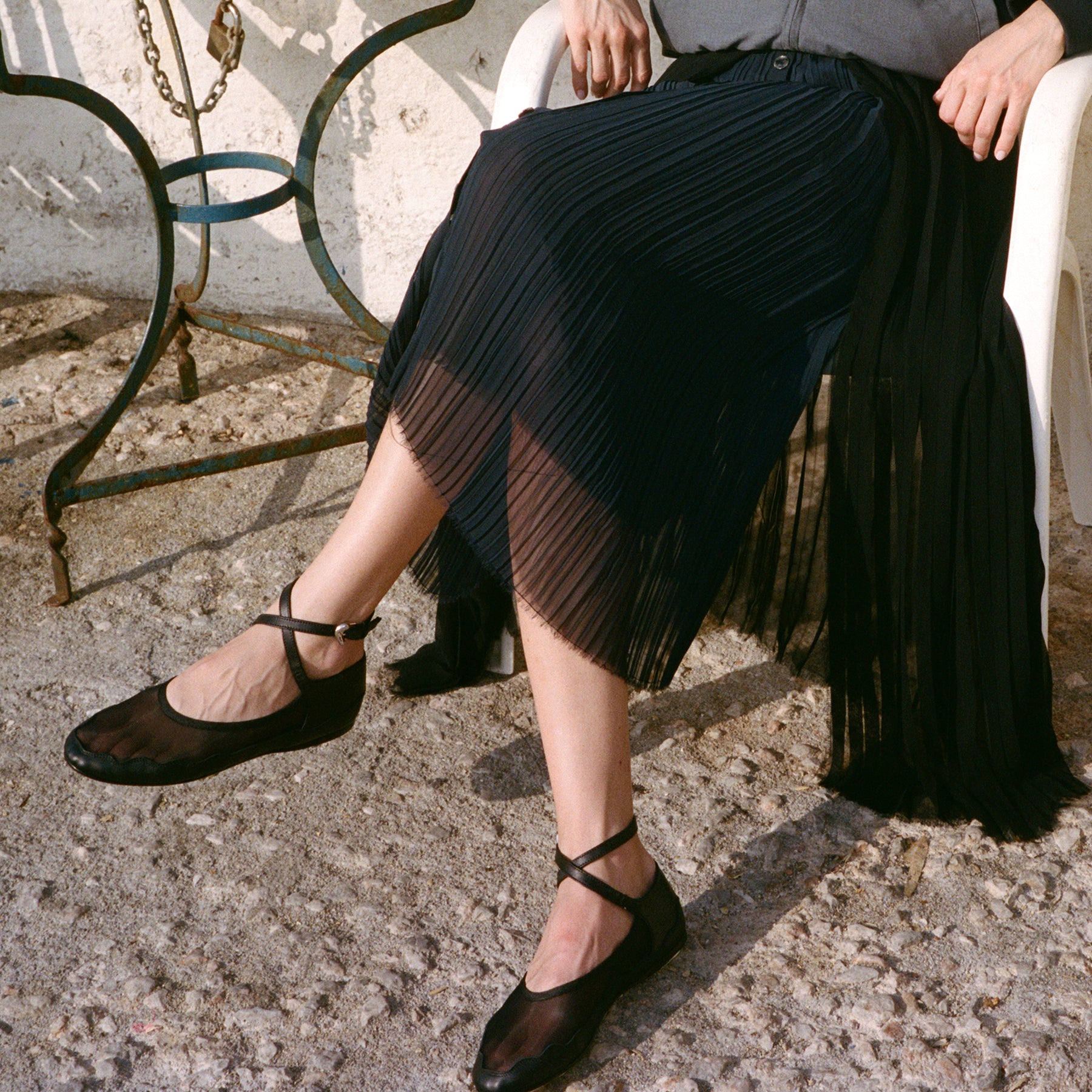 CARLY MESH BALLET FLAT