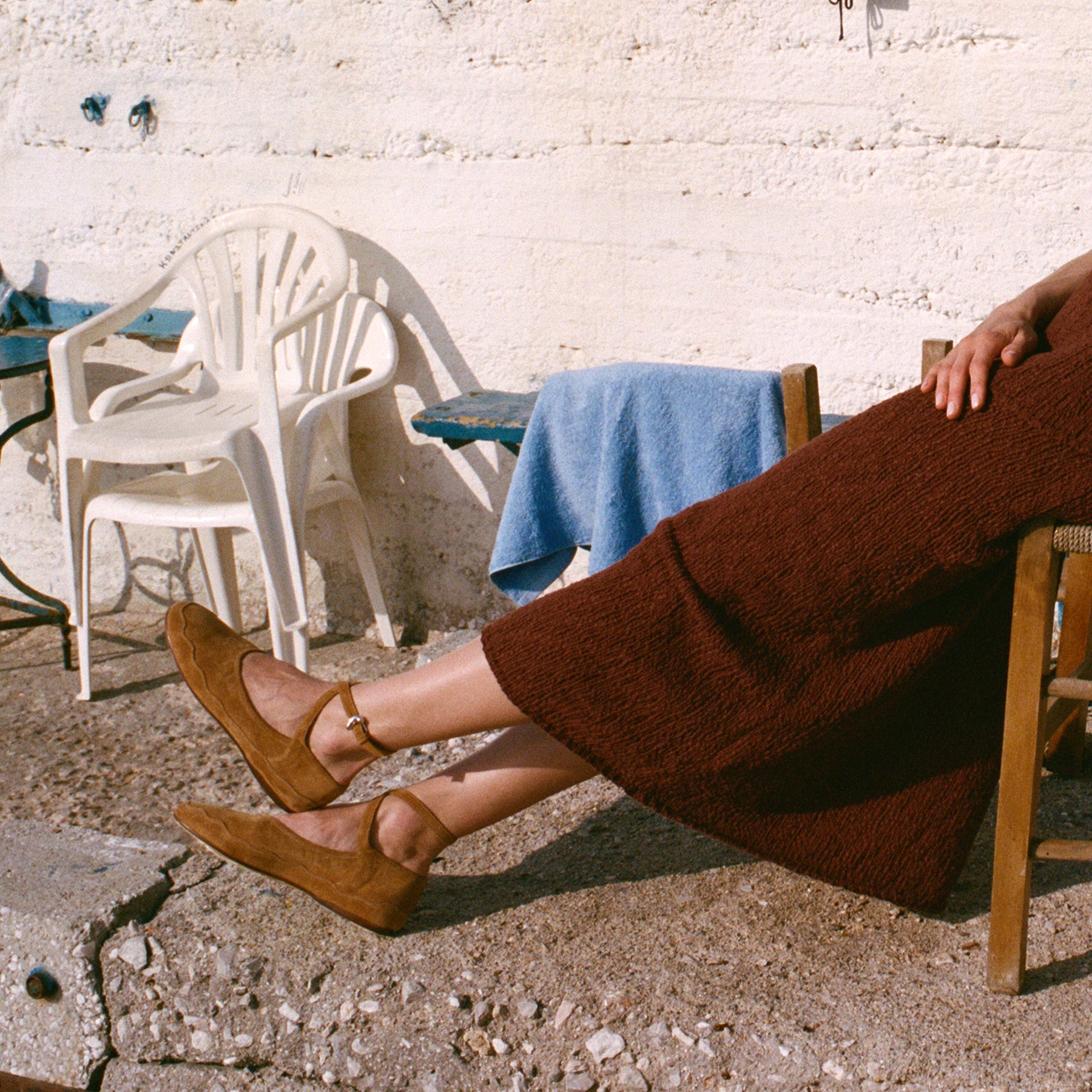 CARLY SUEDE BALLET FLAT