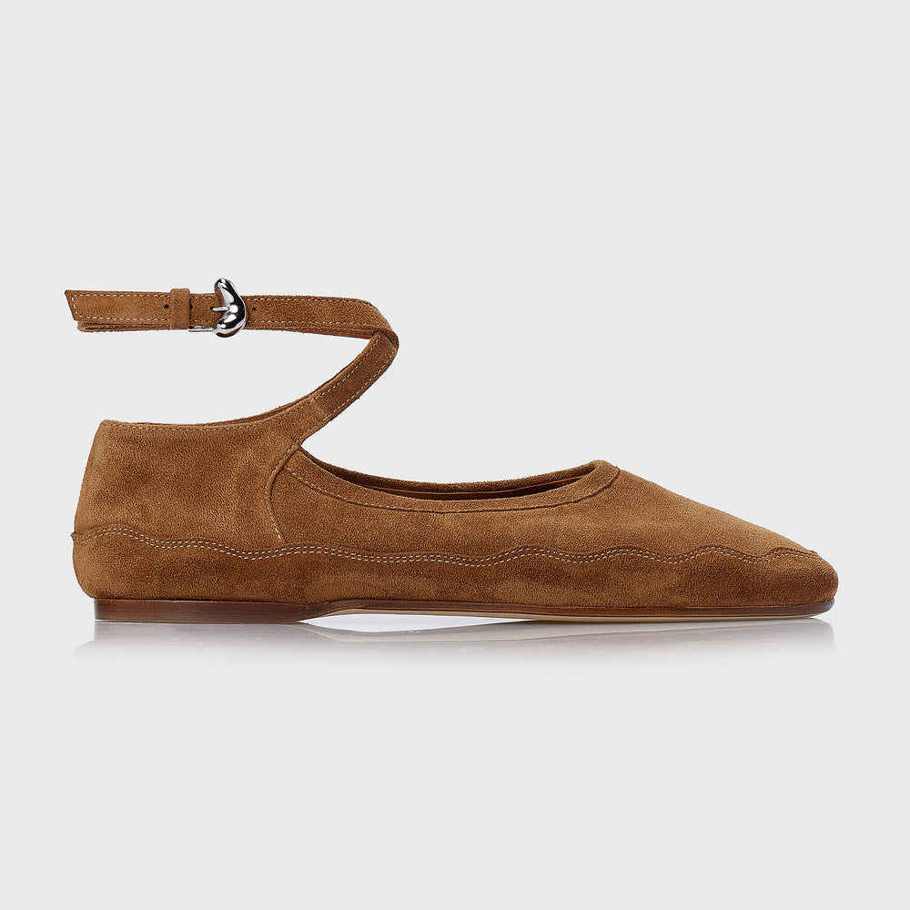 CARLY SUEDE BALLET FLAT