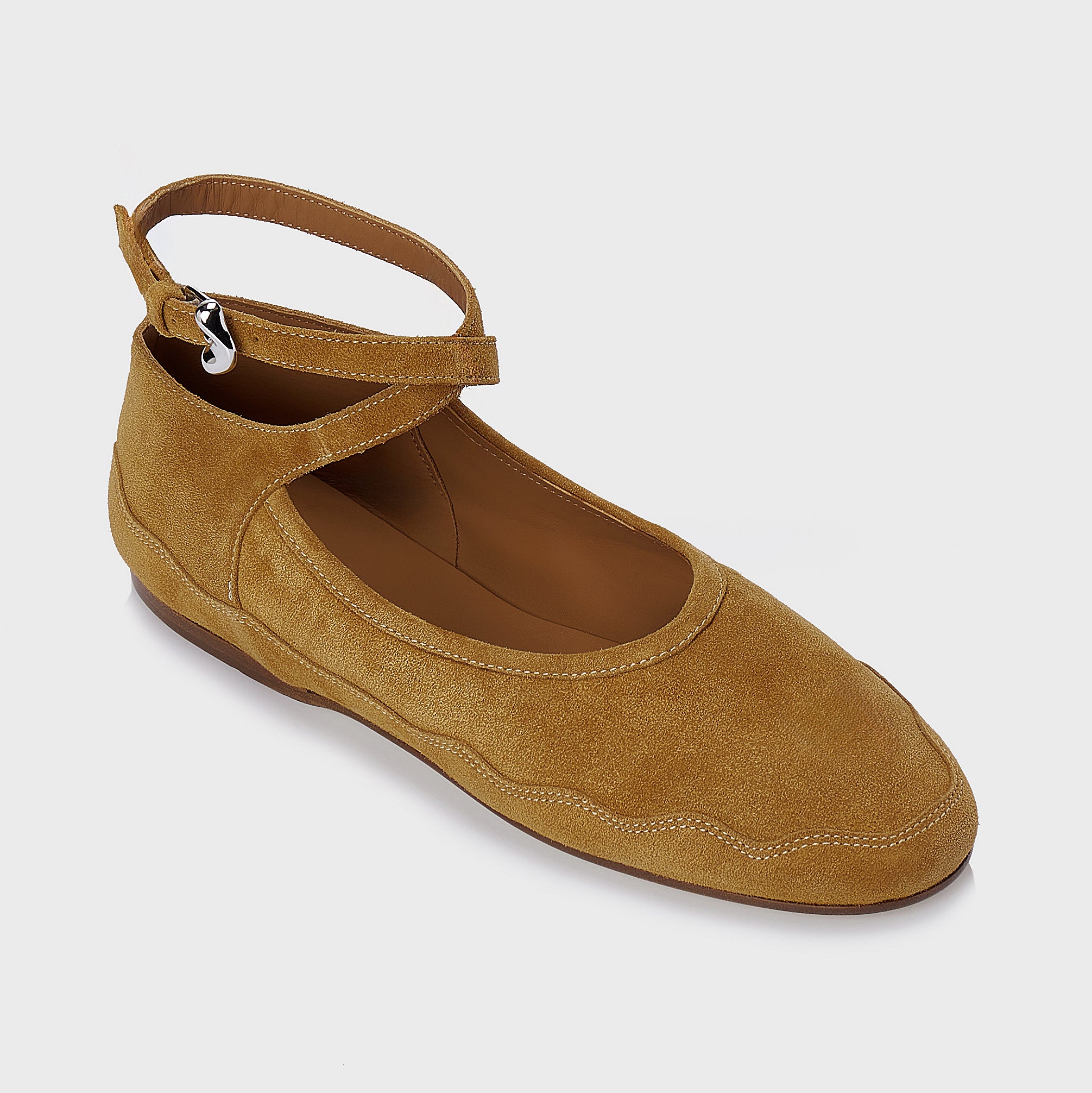 CARLY SUEDE BALLET FLAT