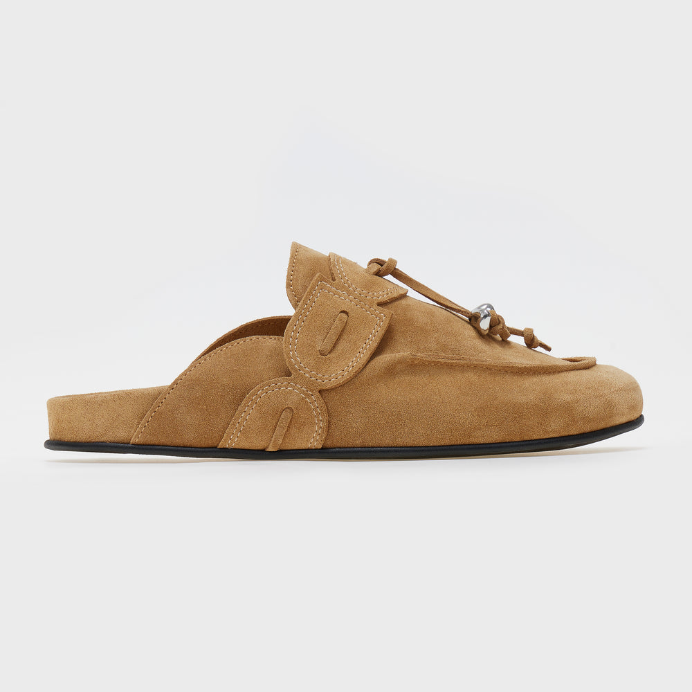 BO SUEDE TASSEL MULES