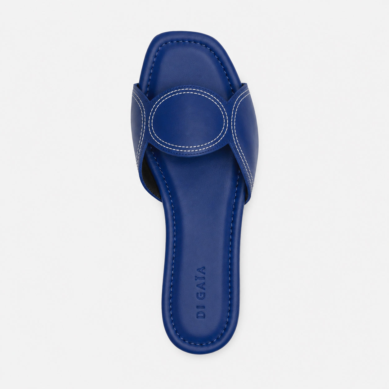 LUCIA LEATHER SANDALS NAVY